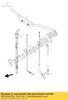 5890029F00, Suzuki, cabo, decomp suzuki dr z400e 400 , Novo