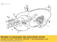 GU30722160, Piaggio Group, injection wiring moto-guzzi california 1100 1994, New