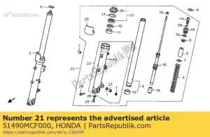 Honda 51490MCF000 zestaw uszczelek fr. widelec - Dół