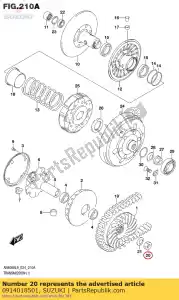 Suzuki 0914018501 noce - Il fondo