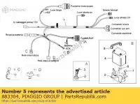 883304, Piaggio Group, Battery holder moto-guzzi norge norge polizia berlino 850 1200 2006 2008, New