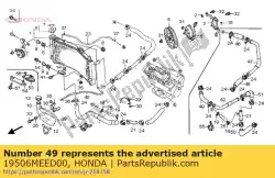 Tutaj możesz zamówić w??, r. Ch? Odnica dolna od Honda , z numerem części 19506MEED00: