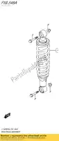 6210011H10019, Suzuki, Zespó? absorbera, r suzuki lt a500xz kingquad axi 4x4 a500xpz a500x lta500x 500 , Nowy