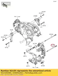 Aquí puede pedir perno, casquillo, 12x268 zx1400c8f de Kawasaki , con el número de pieza 921540089: