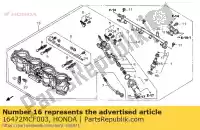 16472MCF003, Honda, anel de vedação, injetor honda cbr vtr 600 900 1000 2000 2001 2002 2003 2004 2005 2006 2007, Novo