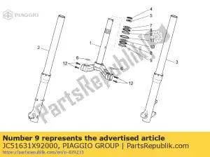 Piaggio Group JC51631X92000 wy?cig kierowniczy - Dół