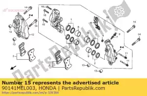 Honda 90141MEL003 boulon, torx, 8x40 - La partie au fond