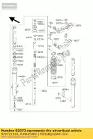 920721166, Kawasaki, Cavo a banda kawasaki kdx  h kdx200 200 , Nuovo