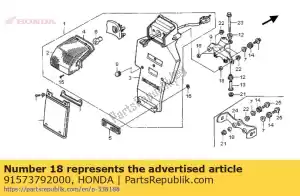 Honda 91573792000 collar d - Lado inferior