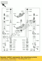 440370003, Kawasaki, holder-fork under zr750-j1h kawasaki z 750 2004 2005 2006, New