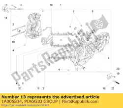 Here you can order the gasket ring 22x35x7 from Piaggio Group, with part number 1A005834: