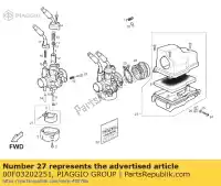 00F03202251, Piaggio Group, Siatka filtra powietrza derbi variant courier e variant revolution e variant start courier e 50 2004 2007, Nowy