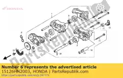 Here you can order the no description available at the moment from Honda, with part number 15126HN2003: