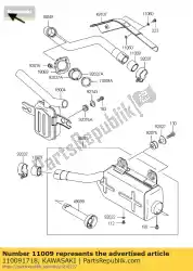 Here you can order the gasket,exhaust pipe c klf300-b from Kawasaki, with part number 110091718: