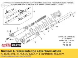 Here you can order the stroke limit stop from Piaggio Group, with part number AP8203891: