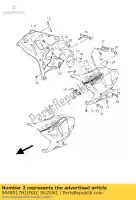 9448017H10YAY, Suzuki, cowling comp, un suzuki gsx 650 2008, Nuovo