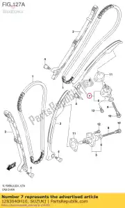 Suzuki 1283040H10 conjunto de ajuste, t - Lado inferior