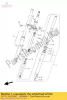 51PF31020000, Yamaha, conjunto horquilla delantera (l.h) yamaha ybr 125 2010, Nuevo
