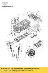 Here you can order the shim, 1. 725mm from Triumph, with part number T1130542: