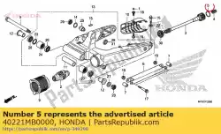 ring, stop van Honda, met onderdeel nummer 40221MB0000, bestel je hier online: