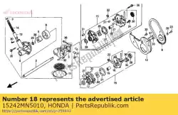 cover comp, scaven van Honda, met onderdeel nummer 15242MN5010, bestel je hier online: