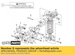 Aprilia AP8146409, Doppelte pleuelstange, OEM: Aprilia AP8146409