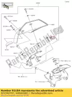 921540707, Kawasaki, perno, bridado, 6x25 kawasaki z sugomi edition  zx10r ninja g anniversary k j f sx klz versys b winter test krt replica abs zx1000 s m r z1000 krf800 teryx le krt800 teryx4 800 zr1000 1000 , Nuevo