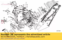 Aquí puede pedir brida de tuerca 8 mm de Honda , con el número de pieza 90305MKSE00: