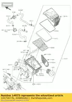 140730776, Kawasaki, conduit, corps de papillon kawasaki ninja  sl z krt edition bx250 a abs b br250 f e 250sl z250sl 250 , Nouveau