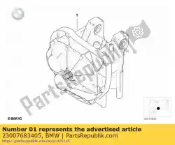 Ici, vous pouvez commander le transmission à 5 vitesses avec assistance de secours - vierge auprès de BMW , avec le numéro de pièce 23007683405: