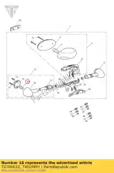 lampindicator 12v 10w van Triumph, met onderdeel nummer T2700032, bestel je hier online: