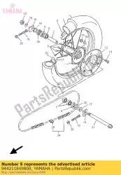 Qui puoi ordinare cerchione (2,15-18) (4dc) da Yamaha , con numero parte 944211849800: