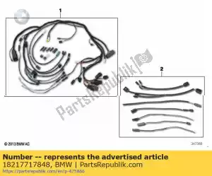 bmw 18217717848 gasket for exhaust manifold - Bottom side