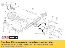 Aprilia AP8144270, O-ring, OEM: Aprilia AP8144270