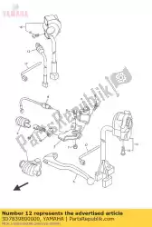 Aqui você pode pedir o conjunto do interruptor de parada frontal em Yamaha , com o número da peça 3D7839800000: