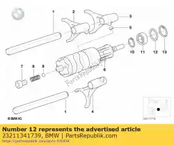 Qui puoi ordinare supporto - 20x28x2 da BMW , con numero parte 23211341739: