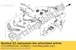 Aqui você pode pedir o ficar, luz traseira superior em Honda , com o número da peça 77218MBZK00: