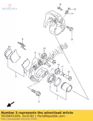 Qui puoi ordinare stivale, pinza pi da Suzuki , con numero parte 5930845200: