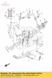 Ici, vous pouvez commander le agrafe auprès de Yamaha , avec le numéro de pièce 90467090A100: