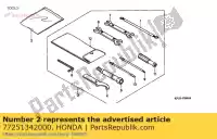 77251342000, Honda, bolsa, livro de serviço honda  (b) (d) japan jc61-100 (j) type 2 japan hc06-100 (l) japanese domestic / nc29-100 anf cb cbf cbr cmx cn fes fjs fwd (d) gl nc nes nps nsa nt ntv p (a) netherlands pa mb5 (z) netherlands pes r (r) japan r2 (t) japan rvf s 19 (a) sa sd (f) germany sh, Novo