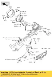 Tutaj możesz zamówić wspornik, lampa czo? Owa od Kawasaki , z numerem części 110540747:
