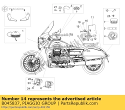 Aprilia B045837, Bus, OEM: Aprilia B045837