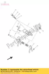 Here you can order the spring compression278185450000 from Yamaha, with part number 905010602200: