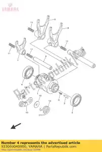 yamaha 933069040900 lager - Onderkant