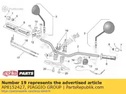 Aquí puede pedir tornillo m8x25 de Piaggio Group , con el número de pieza AP8152427: