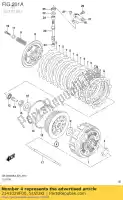 2141029F00, Suzuki, moyeu, manchon suzuki dr z400e z400s z400sm drz400e drz400sm 400 , Nouveau