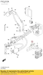 Here you can order the bracket,rect ft from Suzuki, with part number 3283040H10: