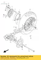 6465132C00, Suzuki, Absorbeur, moyeu rr suzuki gsf rf vz 400 600 800 1991 1992 1993 1994 1995 1996 1997 1998 1999 2000 2001 2002 2003, Nouveau