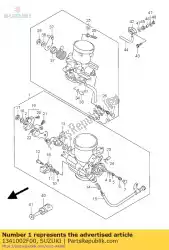 Aquí puede pedir cuerpo, thr. Frente de Suzuki , con el número de pieza 1341002F00: