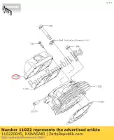 110220045, Kawasaki, 01 skrzynka-rocker kawasaki  400 2017 2018 2019 2020 2021, Nowy